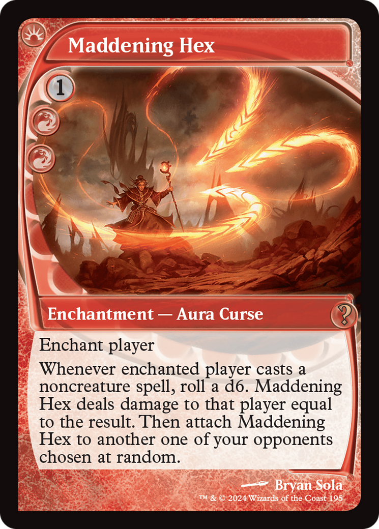 Maddening Hex (MB2-195) - Mystery Booster 2 Foil