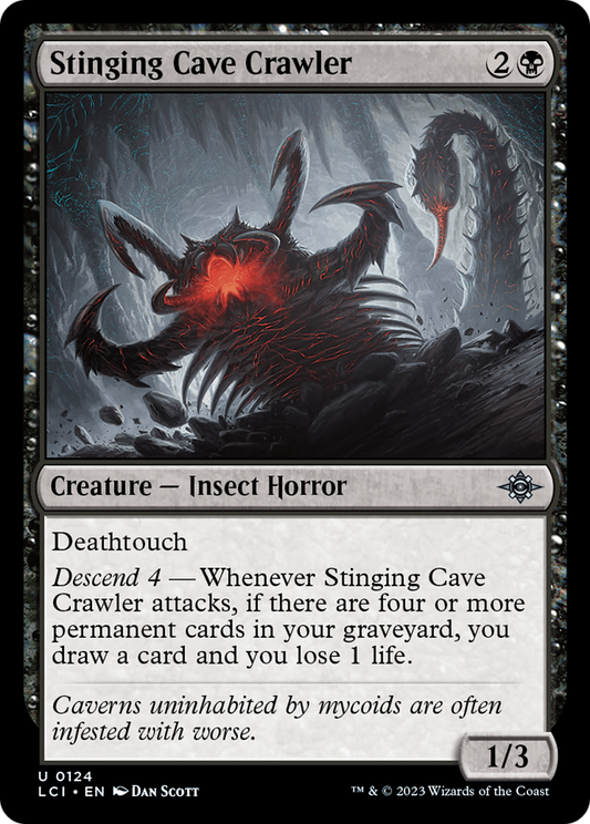 Stinging Cave Crawler (LCI-124) - The Lost Caverns of Ixalan