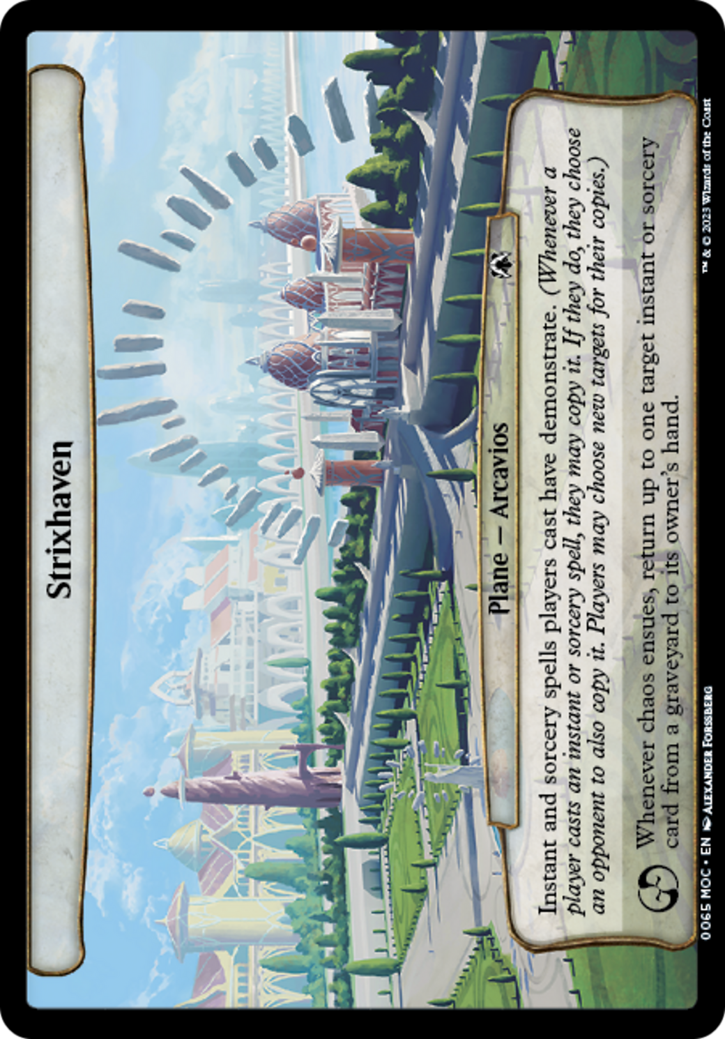 Strixhaven (MOC-065) - March of the Machine Commander