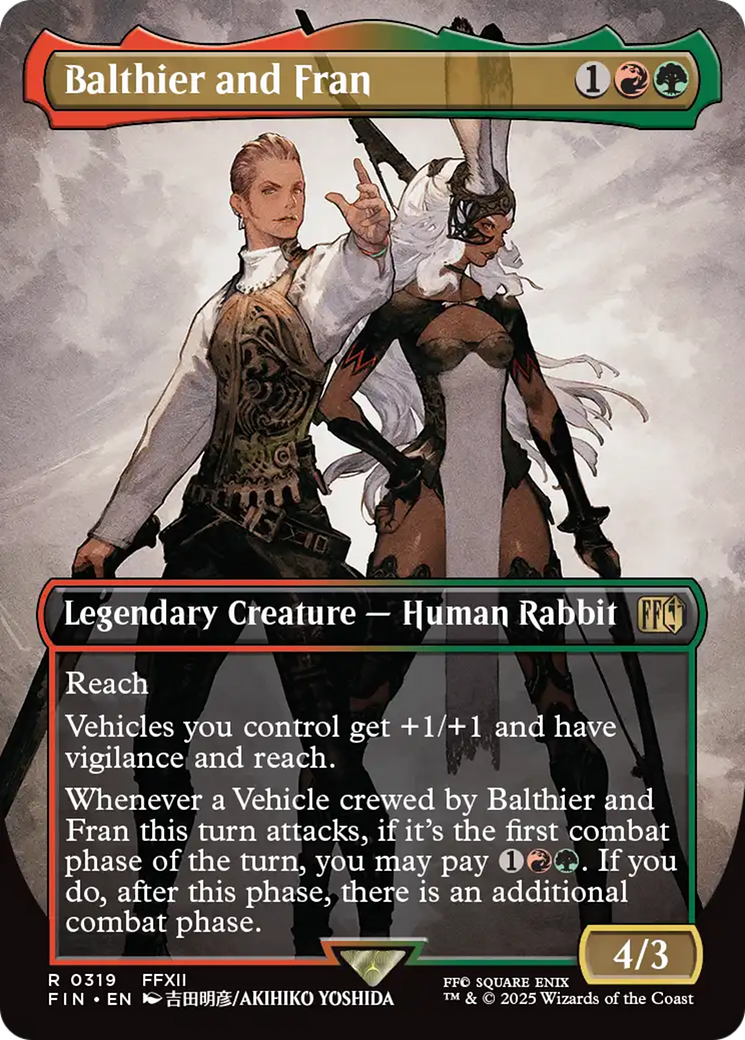 Balthier and Fran (Borderless) (0319) (FIN-319) - FINAL FANTASY (Borderless)