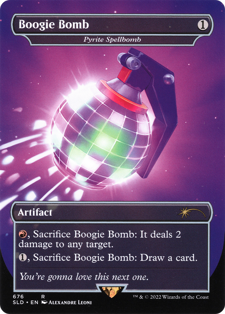 Pyrite Spellbomb (SLD-676) - Secret Lair Drop / Boogie Bomb (Borderless)