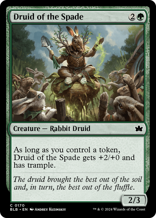 Druid of the Spade (BLB-170) - Bloomburrow
