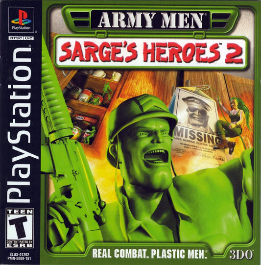Army Men: Sarge's Heroes 2 - PlayStation (PS1)