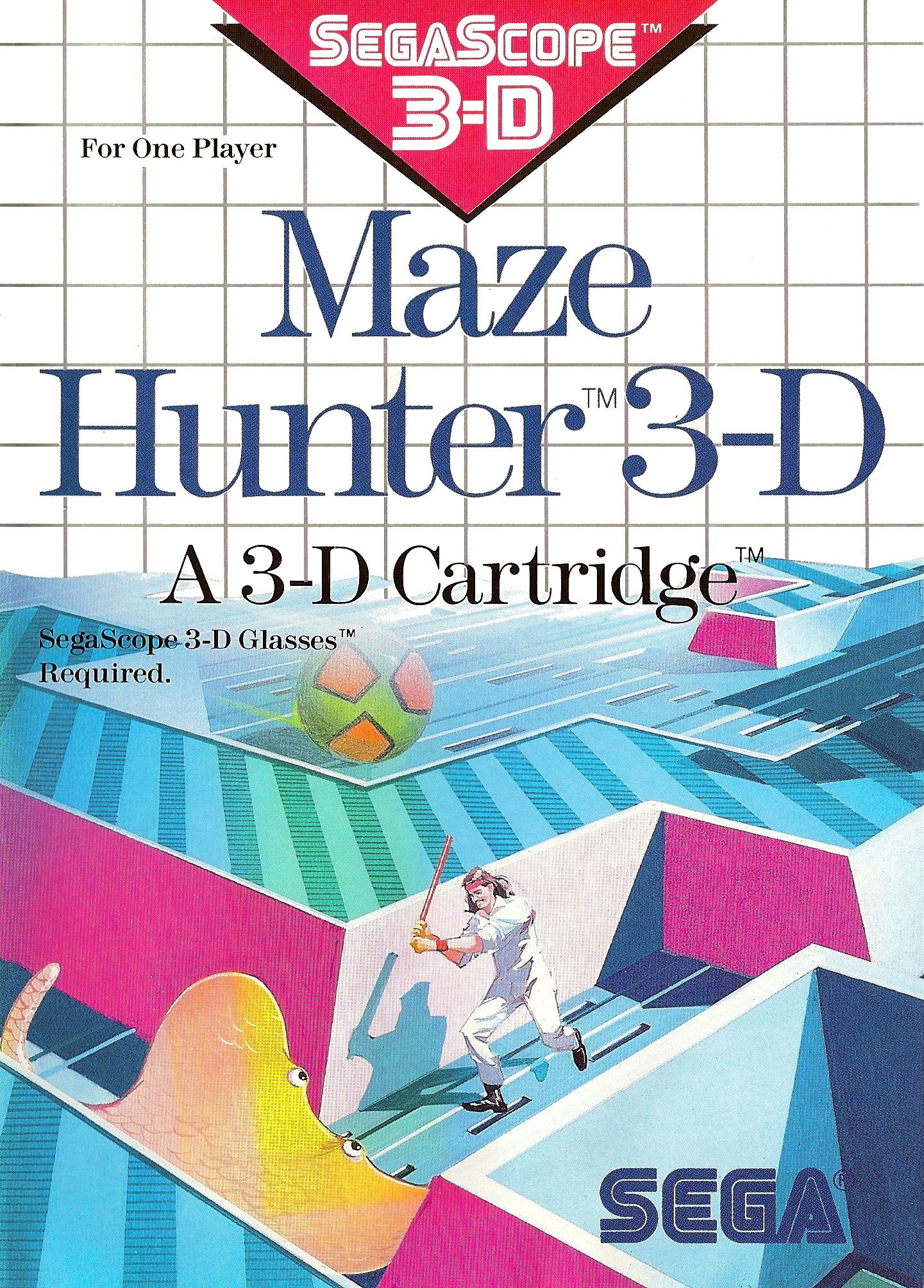 Maze Hunter 3-D - Sega Master System