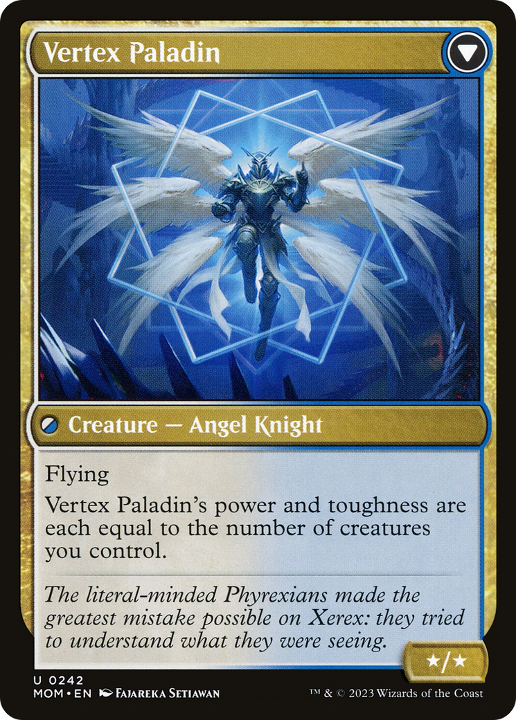 Invasion of Xerex // Vertex Paladin (MOM-242) - March of the Machine