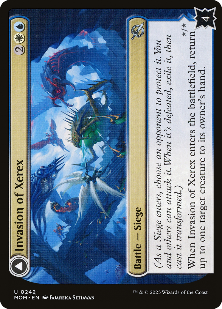 Invasion of Xerex // Vertex Paladin (MOM-242) - March of the Machine