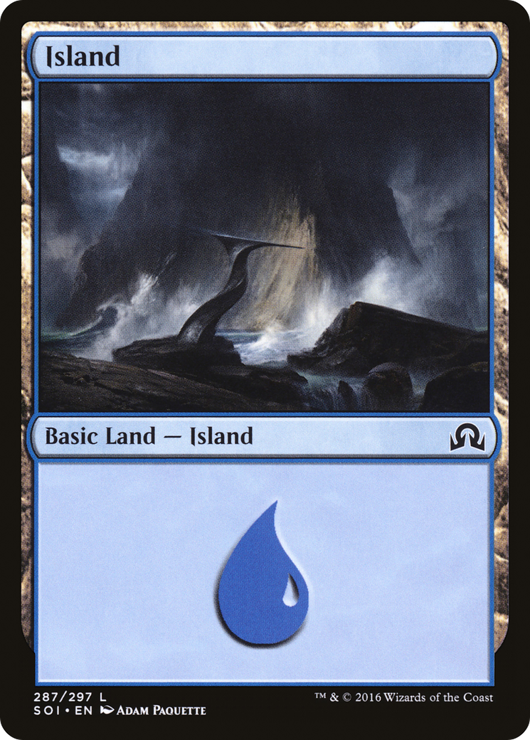 Island (SOI-287) - Shadows over Innistrad Foil