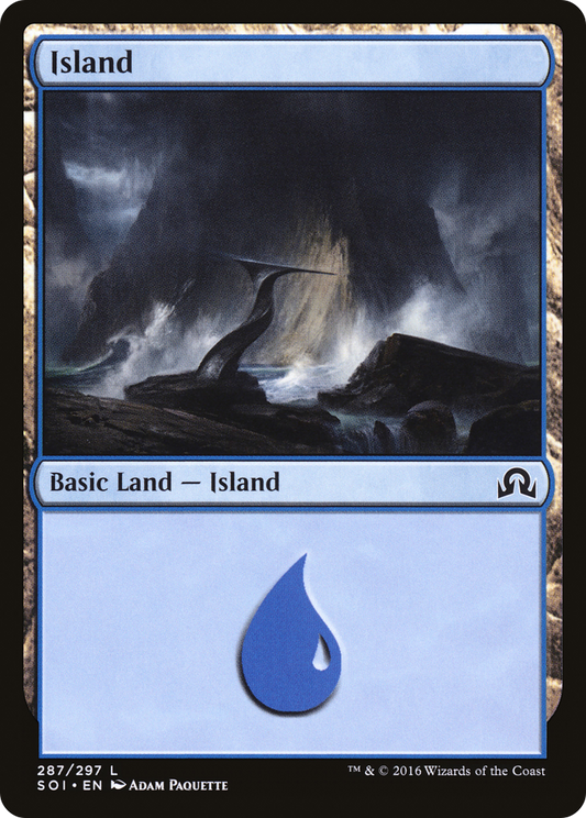 Island (SOI-287) - Shadows over Innistrad Foil