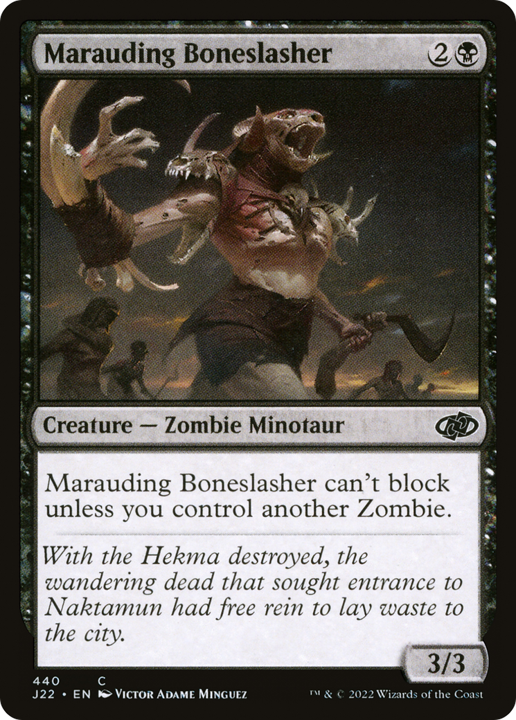 Marauding Boneslasher (J22-440) - Jumpstart 2022