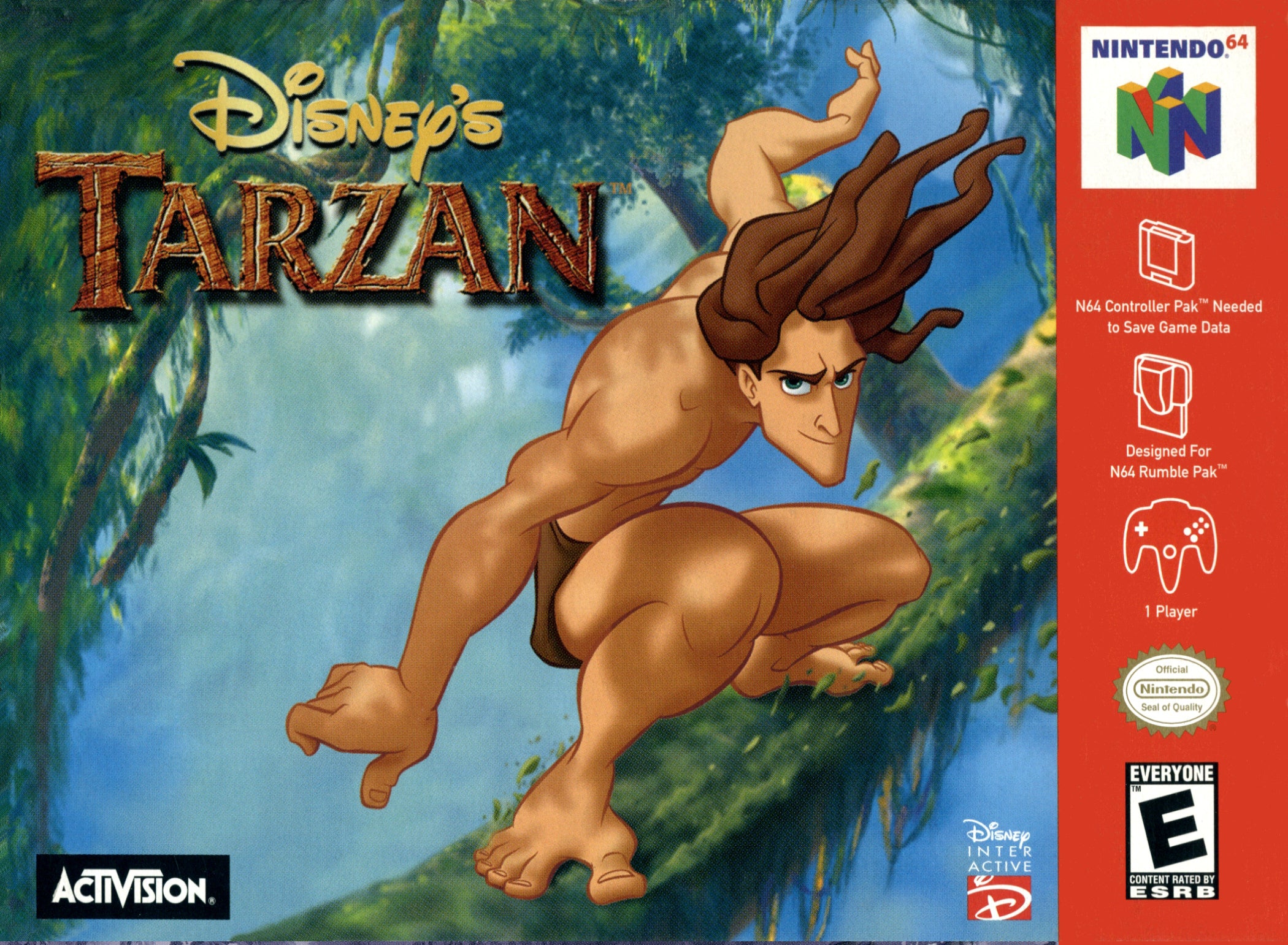 Disney's Tarzan - Nintendo 64 (N64)