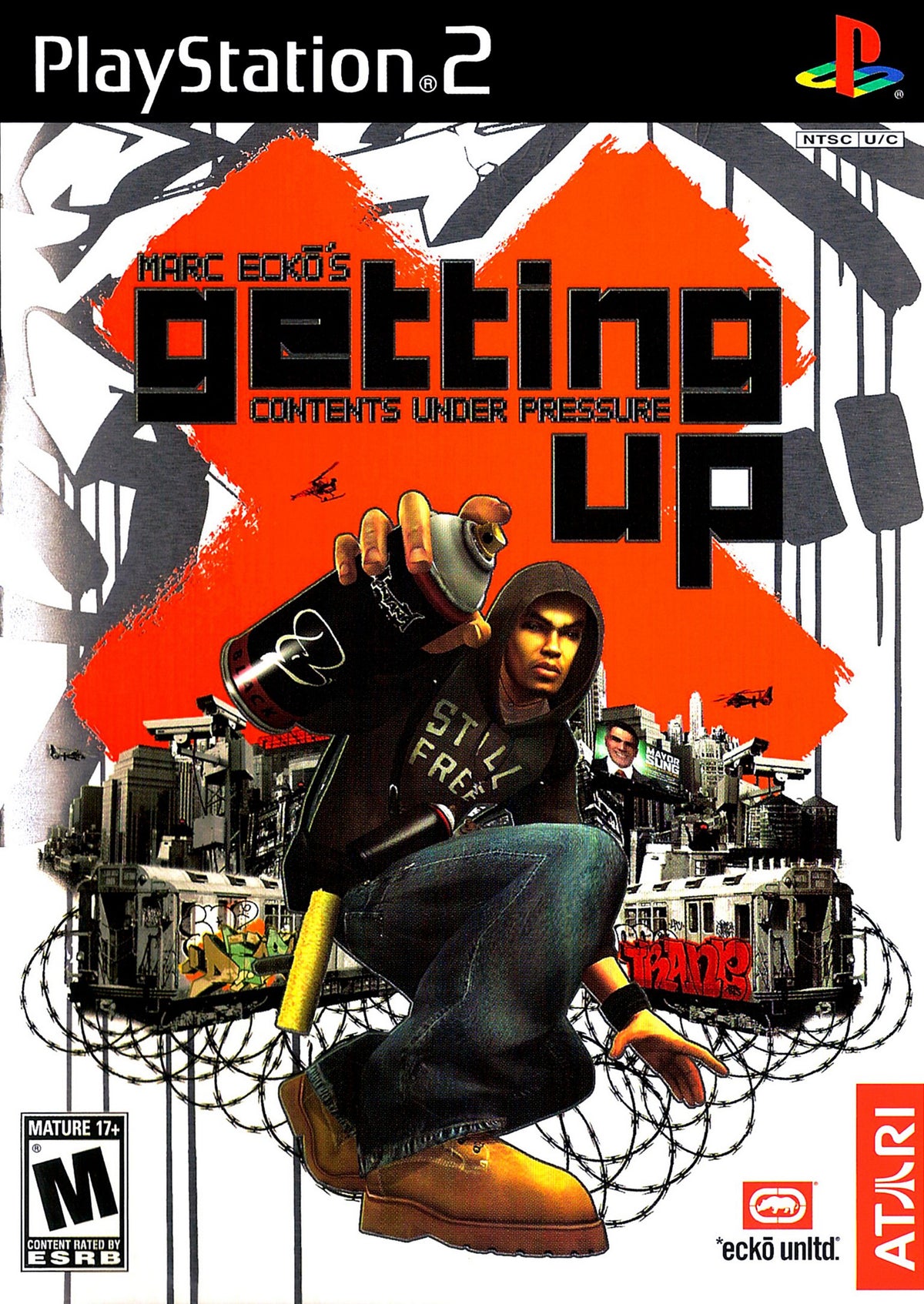 Mark Ecko's Getting Up Contents Under Pressure - PlayStation 2 (PS2)