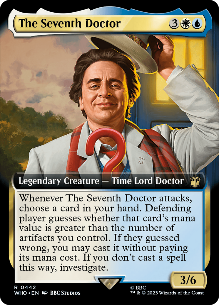 The Seventh Doctor (WHO-442) - Doctor Who: (Extended Art)