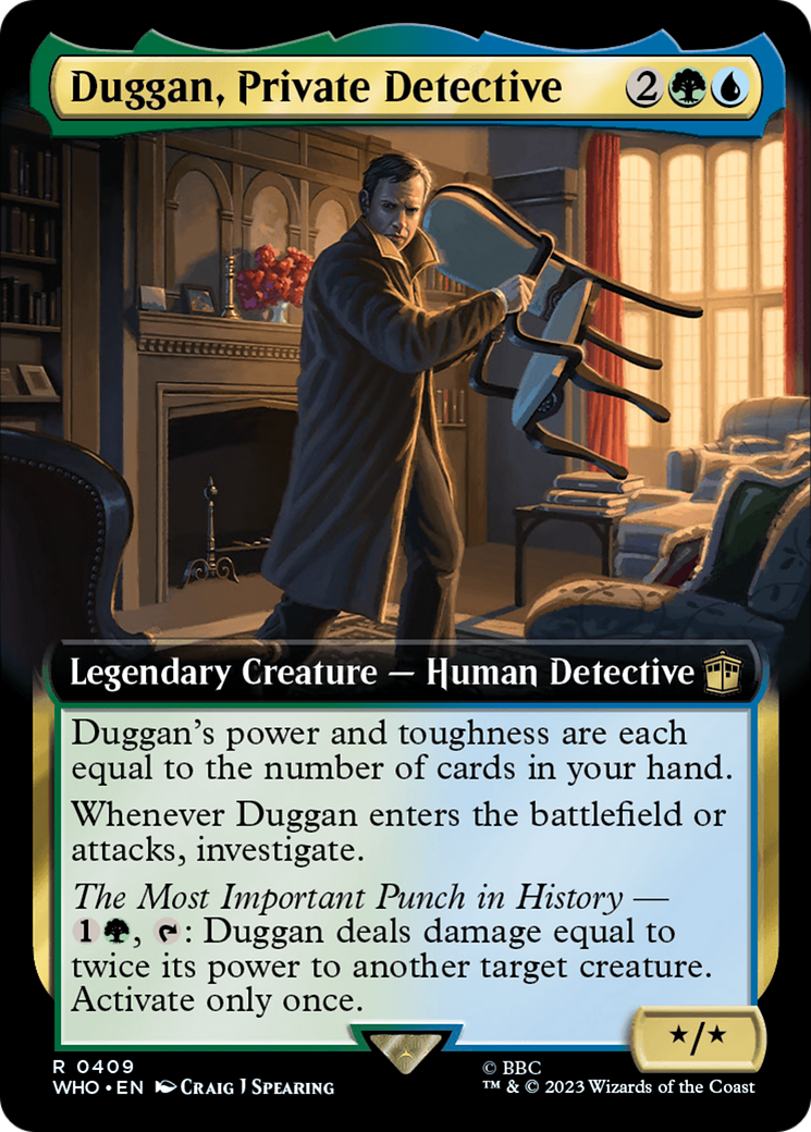 Duggan, Private Detective (WHO-409) - Doctor Who: (Extended Art)