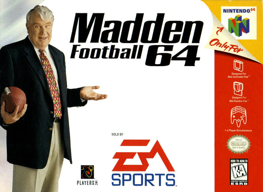 Madden Football 64 - Nintendo 64 (N64)