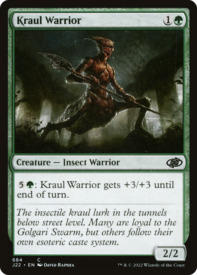 Kraul Warrior (J22-684) - Jumpstart 2022