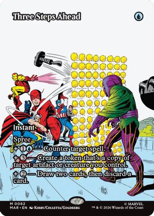 Three Steps Ahead (Borderless) (MAR-062) - Marvel Universe Eternal-Legal