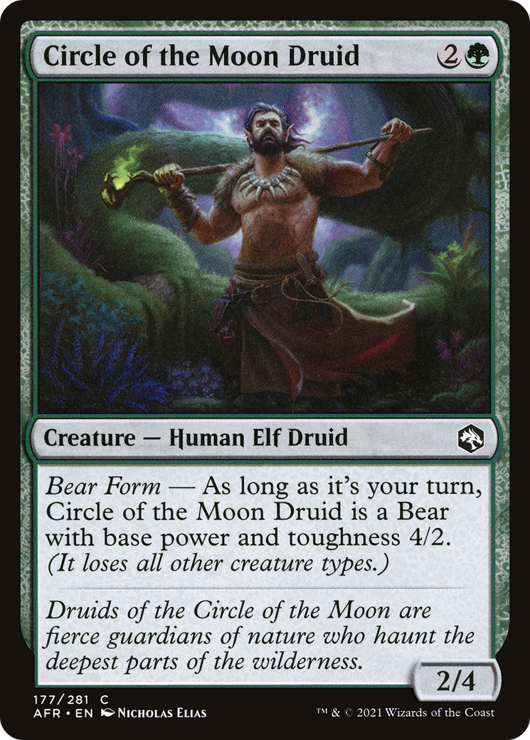 Circle of the Moon Druid (AFR-177) - Adventures in the Forgotten Realms