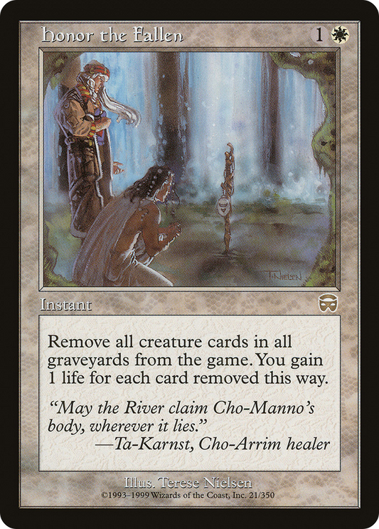Honor the Fallen (MMQ-021) - Mercadian Masques Foil