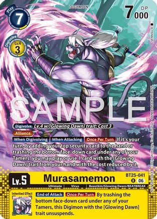 Murasamemon (Event Pack 10) (BT25-041) - Dual Revolution Foil
