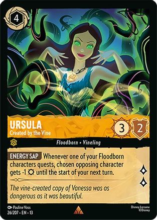 Ursula - Created by the Vine (26/207) - Attack of the Vine