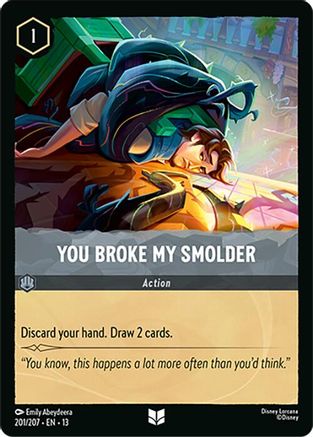 You Broke My Smolder (201/207) - Attack of the Vine Cold Foil