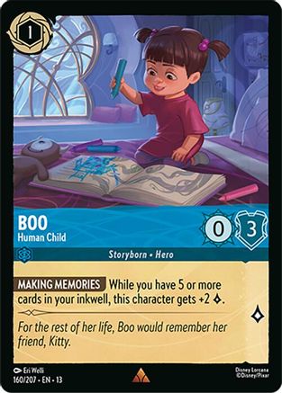 Boo - Human Child (160/207) - Attack of the Vine Cold Foil