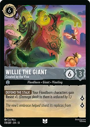 Willie the Giant - Created by the Vine (178/207) - Attack of the Vine