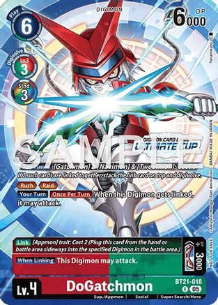 DoGatchmon (Ultimate Cup 26-27 Season 2) (BT21-018) - World Convergence Foil
