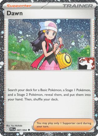 Dawn 087/094  - Holofoil Prize Pack Series Cards - Uncommon