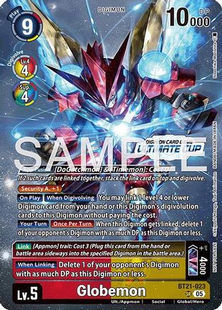 Globemon (Ultimate Cup 26-27 Season 2) (BT21-023) - World Convergence Foil