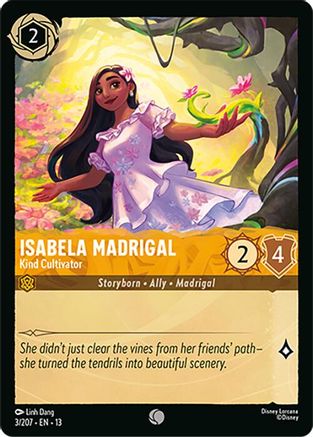 Isabela Madrigal - Kind Cultivator (3/207) - Attack of the Vine Cold Foil