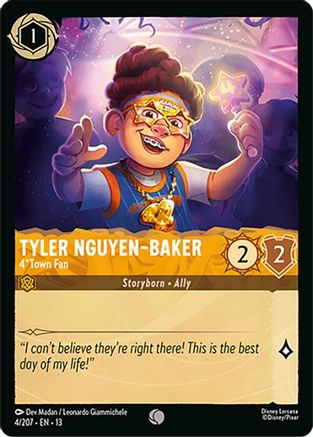 Tyler Nguyen-Baker - 4*Town Fan (4/207) - Attack of the Vine