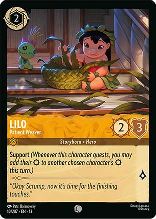 Lilo - Patient Weaver (10/207) - Attack of the Vine