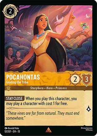 Pocahontas - Guiding the Tribe (12/207) - Attack of the Vine