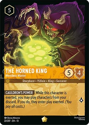 The Horned King - Merciless Master (22/207) - Attack of the Vine