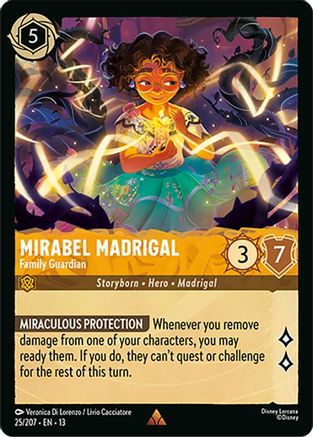 Mirabel Madrigal - Family Guardian (25/207) - Attack of the Vine