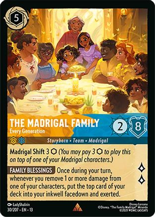 The Madrigal Family - Every Generation (30/207) - Attack of the Vine