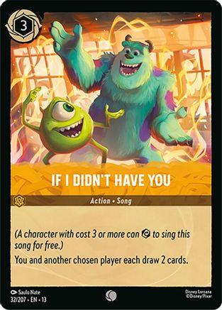 If I Didn't Have You (32/207) - Attack of the Vine Cold Foil