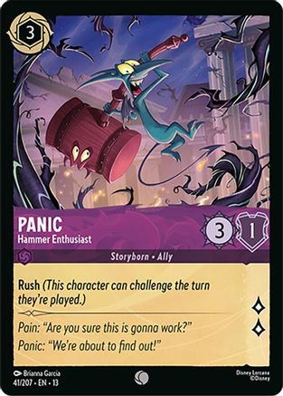 Panic - Hammer Enthusiast (41/207) - Attack of the Vine