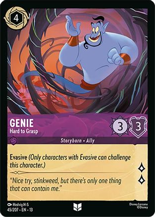 Genie - Hard to Grasp (45/207) - Attack of the Vine