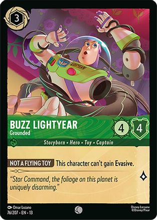 Buzz Lightyear - Grounded (76/207) - Attack of the Vine