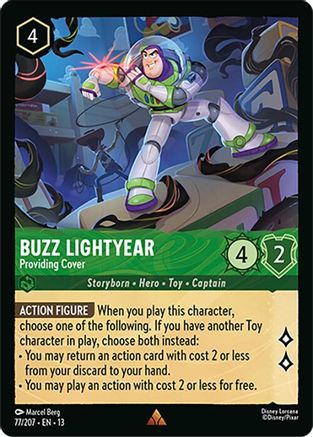 Buzz Lightyear - Providing Cover (77/207) - Attack of the Vine