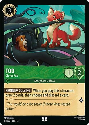 Tod - Clever Fox (81/207) - Attack of the Vine