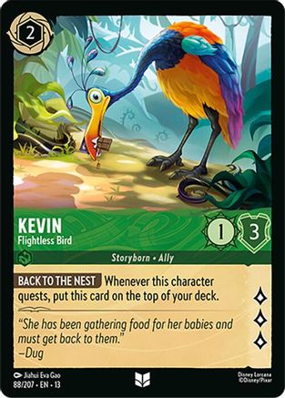 Kevin - Flightless Bird (88/207) - Attack of the Vine