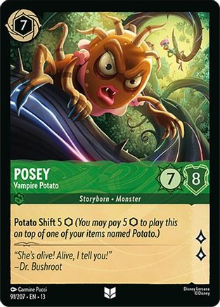 Posey - Vampire Potato (91/207) - Attack of the Vine