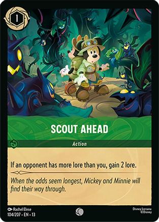 Scout Ahead (104/207) - Attack of the Vine Cold Foil