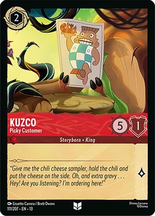 Kuzco - Picky Customer (111/207) - Attack of the Vine