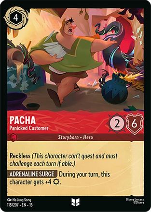 Pacha - Panicked Customer (118/207) - Attack of the Vine