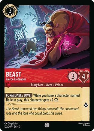 Beast - Fierce Defender (122/207) - Attack of the Vine