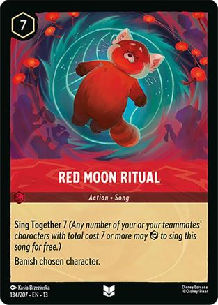 Red Moon Ritual (134/207) - Attack of the Vine Cold Foil